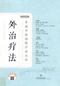 外治疗法（汉英对照）